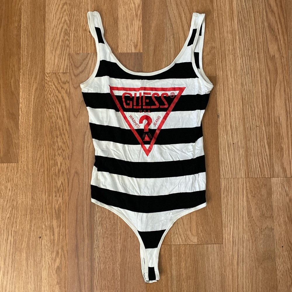 Guess striped bodysuit